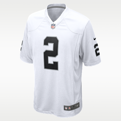 Jersey Nike de la NFL Game para hombre Ashton Jeanty Las Vegas Raiders 2025 NFL Draft First Round Pick