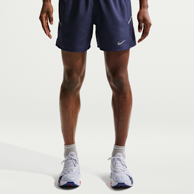 Nike Miler Dri-FIT 2'si 1 Arada 13 cm Erkek Koşu Şortu görsel 2