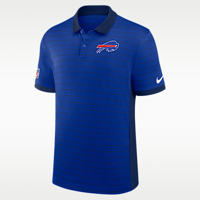 Buffalo Bills Sideline Victory Stripe Men's Nike Dri-FIT NFL Polo