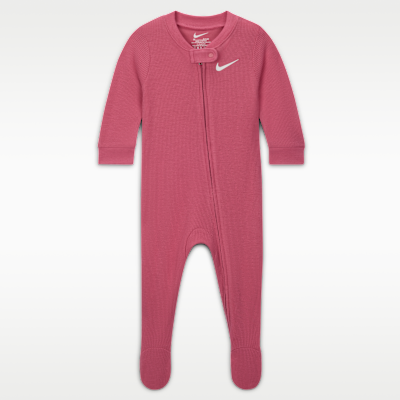 Nike Baby Viscose Waffle Knit Footed Coverall