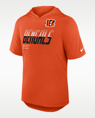 Мужская футболка Cincinnati Bengals Nike Dri-FIT NFL Hooded