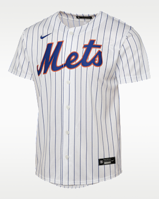 Детские джерси Juan Soto New York Mets Baseline Big Kids' Nike MLB Home Replica Jersey