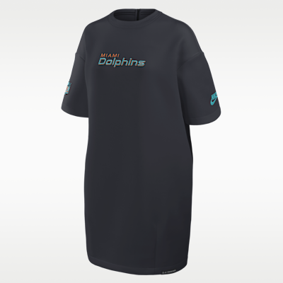 Miami Dolphins Rivalries Collection Oversized Tech Fleece Women's Nike NFL Dress