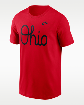 Мужская футболка Ohio State Vintage Script Nike College