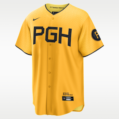 Jersey de béisbol Replica para hombre MLB Pittsburgh Pirates City Connect (Roberto Clemente)