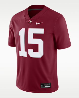 Мужские джерси Ty Simpson Alabama Men’s Nike Dri-FIT College Game Jersey