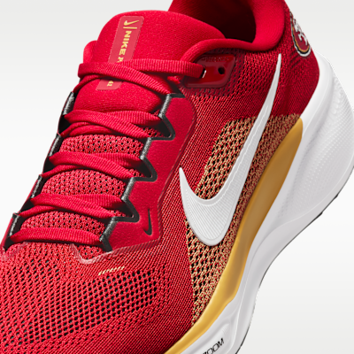 Tenis de correr en pavimento Nike de la NFL para hombre San Francisco 49ers Pegasus 41