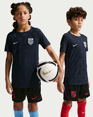 Детские джерси USMNT 2026/27 Match Away Big Kids' Nike Aero-FIT Soccer Authentic Jersey
