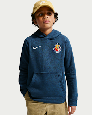Детское худи C.D. Guadalajara Club Big Kids' (Boys') Nike Soccer Pullover Hoodie