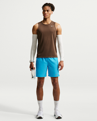 Nike Miler Men's Dri-FIT 18cm (approx.) Briefs-Lined Running Shorts
