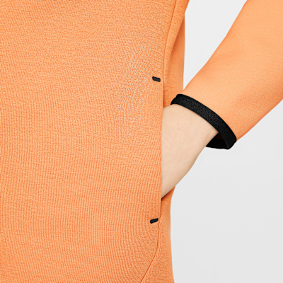 Sudadera con gorro con cierre completo para niños grandes Nike Sportswear Tech Fleece