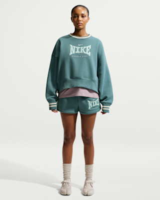 Женские шорты Nike Sportswear Phoenix Fleece High-Waisted 4" Shorts