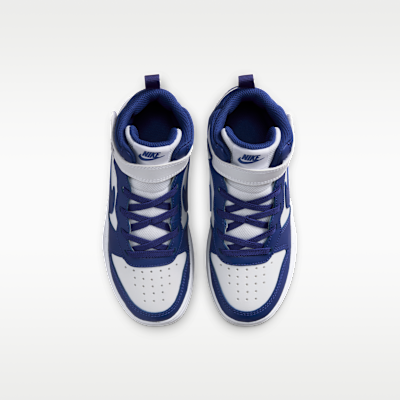 Tenis para niños de preescolar Nike Court Borough Mid 2