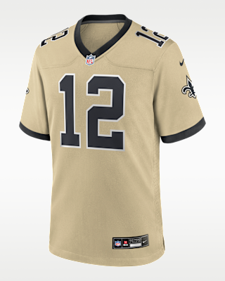 Детские джерси Chris Olave New Orleans Saints Big Kids' Nike NFL Game Jersey