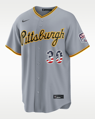 Мужские джерси Paul Skenes Pittsburgh Pirates USA 250 Nike MLB Stadium Jersey