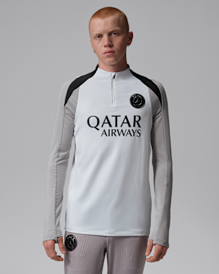 Мужские  Paris Saint-Germain Strike Night Edition Jordan Dri-FIT Soccer Knit Drill Top