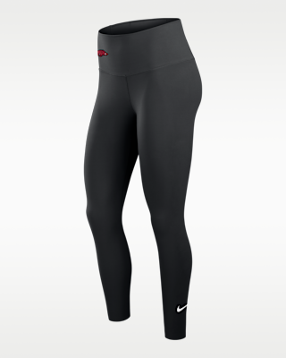 Женские тайтсы Nike One (Arkansas Razorbacks) Dri-FIT High-Rise Leggings
