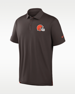 Мужские Cleveland Browns Tour Nike Dri-FIT NFL Polo