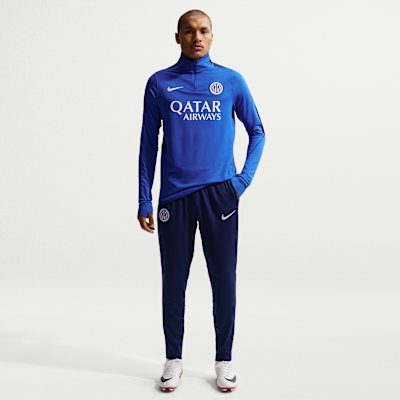 Nike Inter Milan Strike Nike Dri-FIT Örgü Erkek Futbol Eşofman Altı