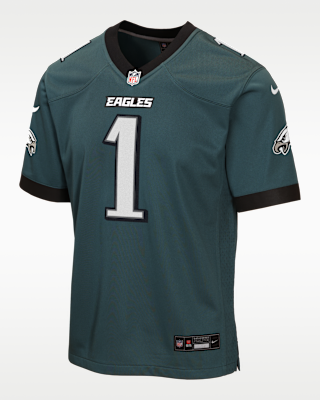 Детские джерси Jalen Hurts Philadelphia Eagles Big Kids' Nike NFL Game Jersey