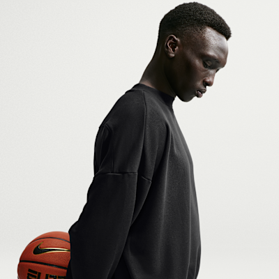 Nike Standard Issue Therma-FIT Erkek Basketbol Crew Üstü görsel 3