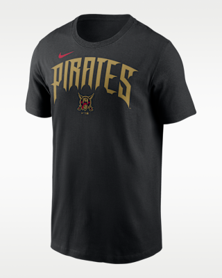 Мужская футболка Pittsburgh Pirates City Connect Wordmark Nike MLB