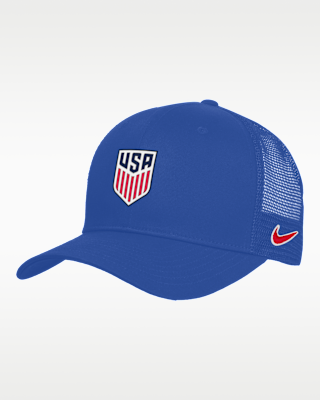 Женская кепка USMNT Rise Nike Soccer Structured Adjustable Trucker Cap