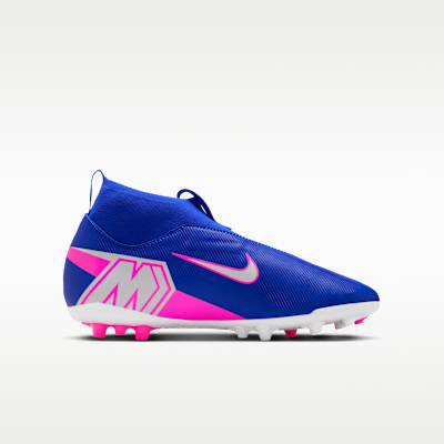Nike Jr. Mercurial Superfly 10 Academy high-top voetbalschoenen voor kleuters/kids (kunstgras)
