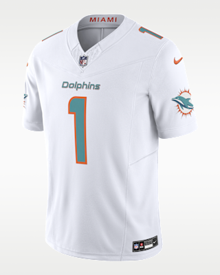 Мужские джерси Tua Tagovailoa Miami Dolphins Nike Dri-FIT NFL Limited Football Jersey для футбола