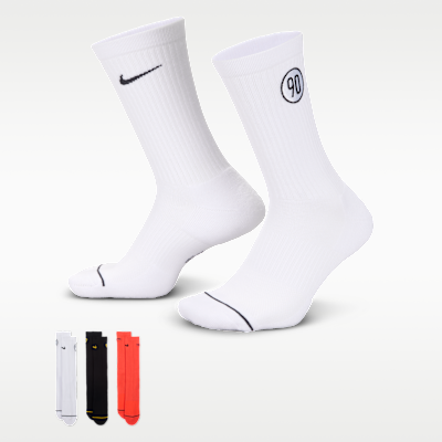 Nike Total90 Everyday Cushioned Crew Socks (3 Pairs)