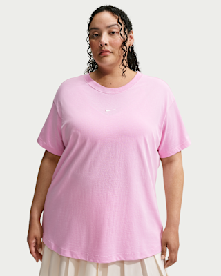 Женская футболка Nike Sportswear Classic Oversized Short-Sleeve (Plus Size)