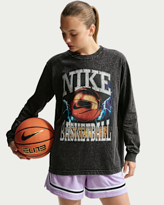 Женская футболка Nike Classic Long-Sleeve Basketball для баскетбола