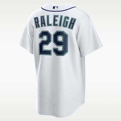 Jersey Nike de la MLB Replica para hombre Cal Raleigh Seattle Mariners