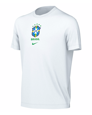 Детская футболка Brazil Big Kids' Nike Soccer