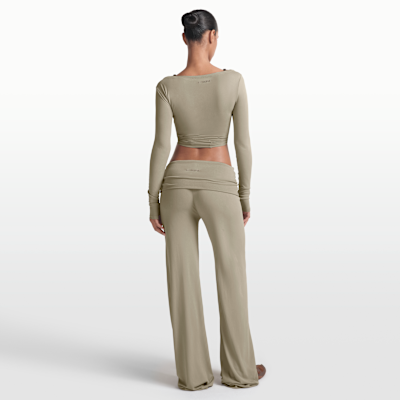 NikeSKIMS Stretch Knit Women's Wide-Leg Pants