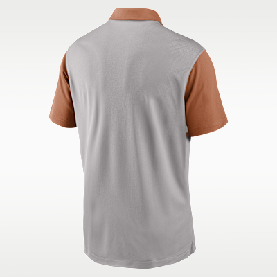 Polo universitaria Nike Dri-FIT para hombre Texas Vapor