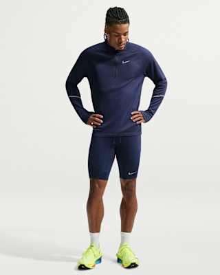 Мужские тайтсы Nike Stride Dri-FIT 1/2-Length Tights для бега