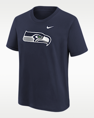Детская футболка Seattle Seahawks Logo Big Kids' Nike NFL