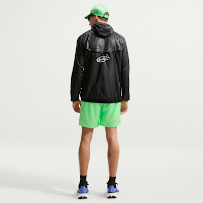 Nike Miler Dri-FIT 2'si 1 Arada 18 cm Erkek Koşu Şortu görsel 5