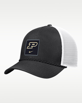 Женские Purdue Sideline Rope Nike College Trucker Adjustable Hat