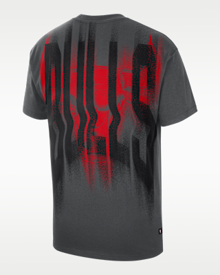 Мужская футболка Chicago Bulls Nike Basketball Pregame для баскетбола