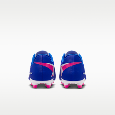 Tacos de fútbol para terrenos múltiples de corte low para niños de preescolar y grandes Nike Jr. Mercurial Vapor 16 Club