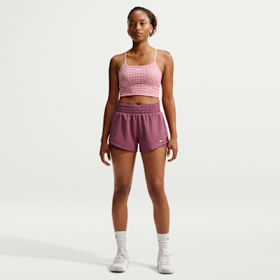 Nike One Dri-FIT Normal Belli 8 cm 2'si 1 Arada Kadın Şortu