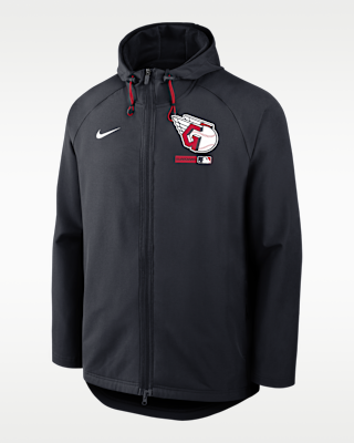 Мужская куртка Cleveland Guardians Authentic Collection Nike Therma-FIT MLB Full-Zip Hooded
