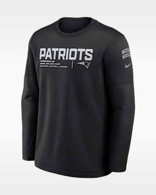Мужские  New England Patriots Salute to Service Sideline Coaches Nike NFL Pullover Crew