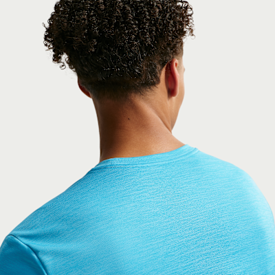 Nike Miler Dri-FIT Kısa Kollu Erkek Koşu Üstü görsel 2