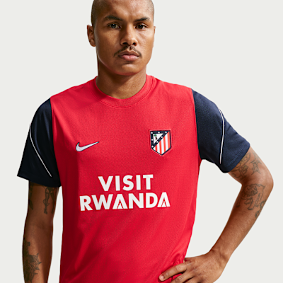Nike Atlético Madrid Strike Üçüncü Nike Dri-FIT Kısa Kollu Erkek Futbol Üstü
