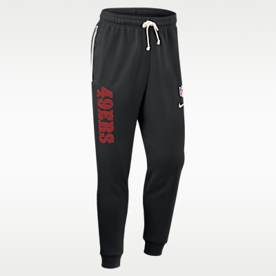 Pants Nike Dri-FIT de la NFL de pierna entallada para hombre San Francisco 49ers Ground Game Sideline