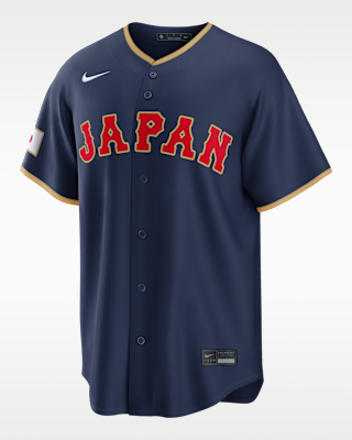 Мужские джерси Kazuma Okamoto Japan National Baseball Team 2026 World Baseball Classic Nike Stadium Jersey