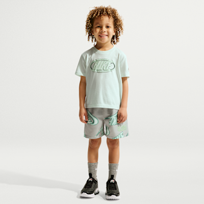 Детские брюки Nike Sportswear Club Toddler 2-Piece Floatie T-Shirt and Shorts Set